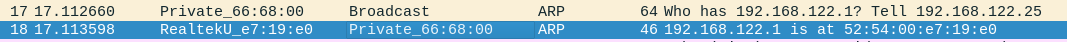 Respuesta ARP Respuesta ARP